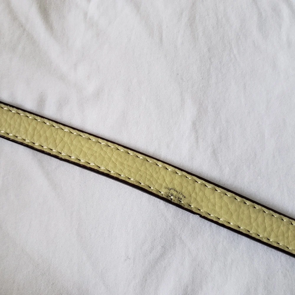 Sanctuary yellow purse with chain detailing